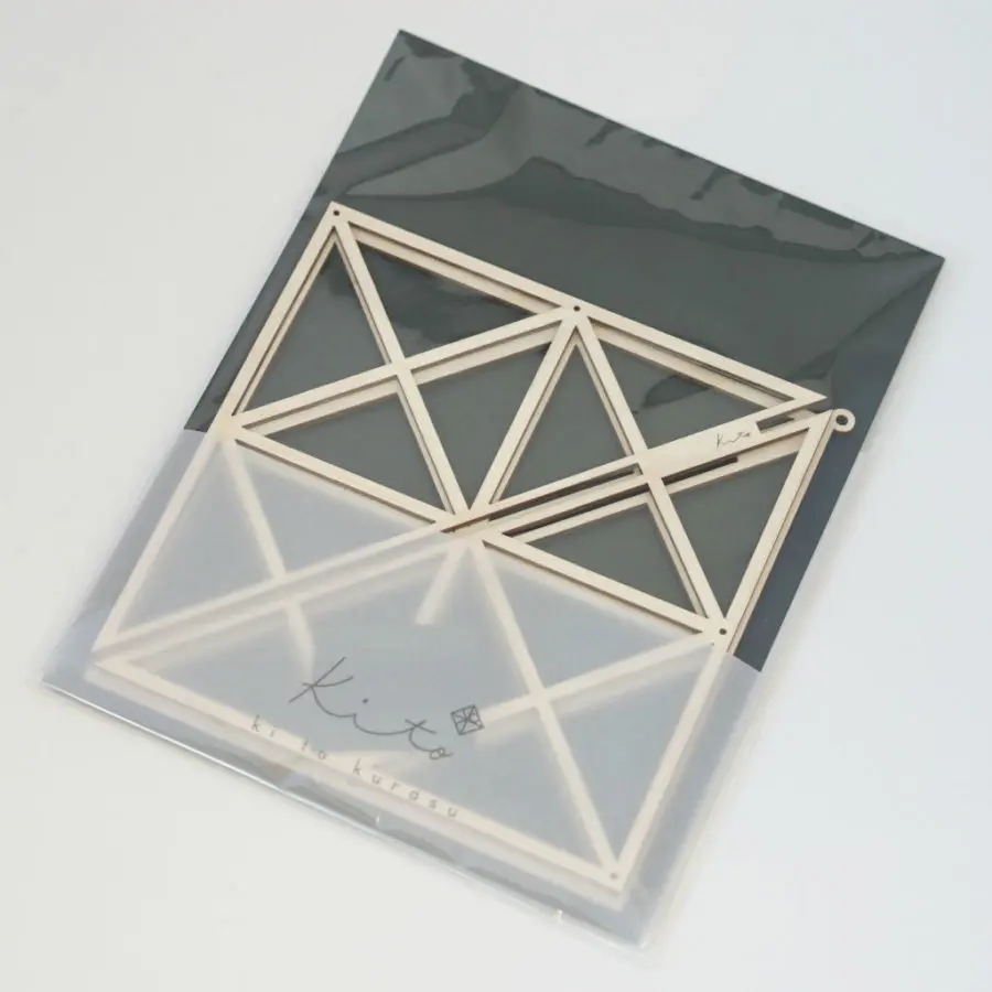 kito09 木製オーナメント スクエアL