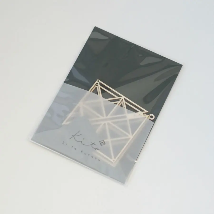 kito10 木製オーナメント スクエアS