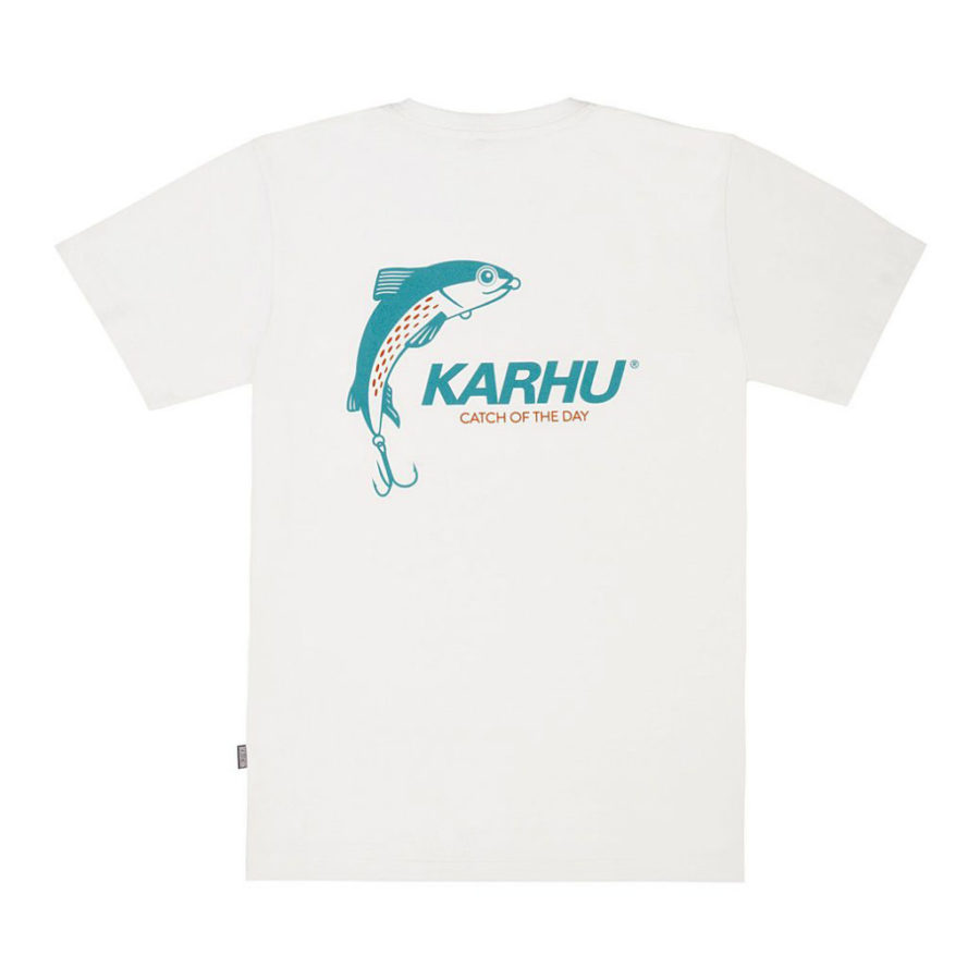 T-SHIRT KARHU X R-COLLECTION OCEAN DEPTHS / WHITE（KARHU カルフ アパレル）