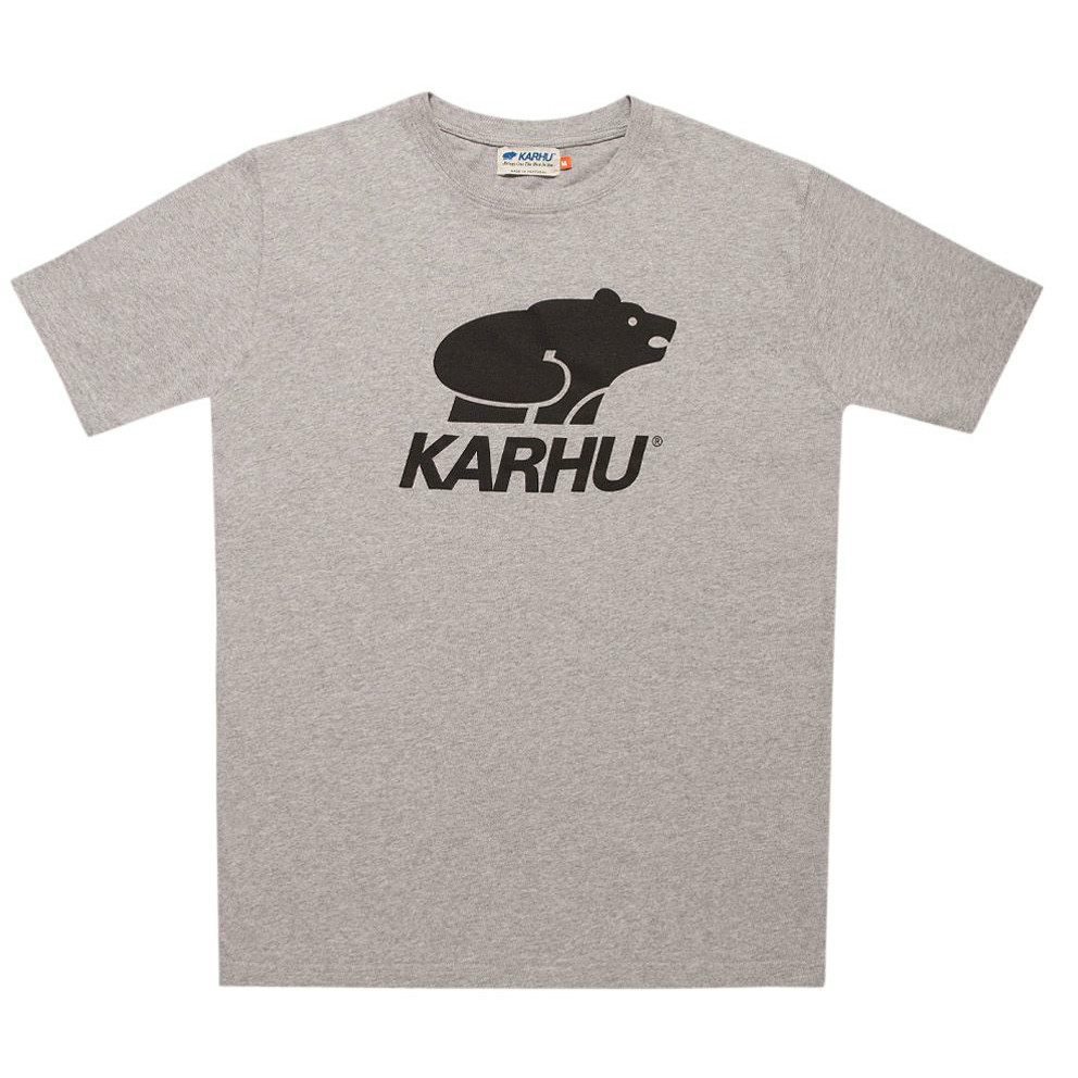BasicLogo T-shirt ヘザーグレイ / ブラック（KARHU カルフ アパレル）