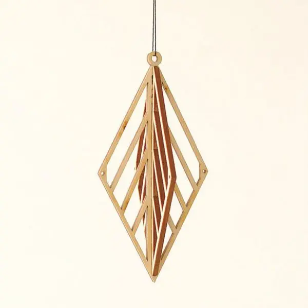 kito11 木製オーナメント リーフS