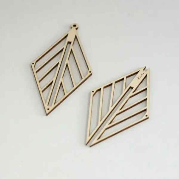 kito11 木製オーナメント リーフS