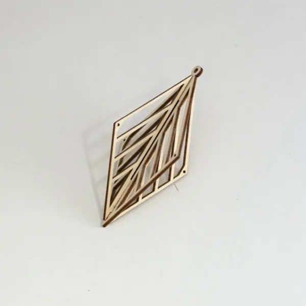 kito11 木製オーナメント リーフS