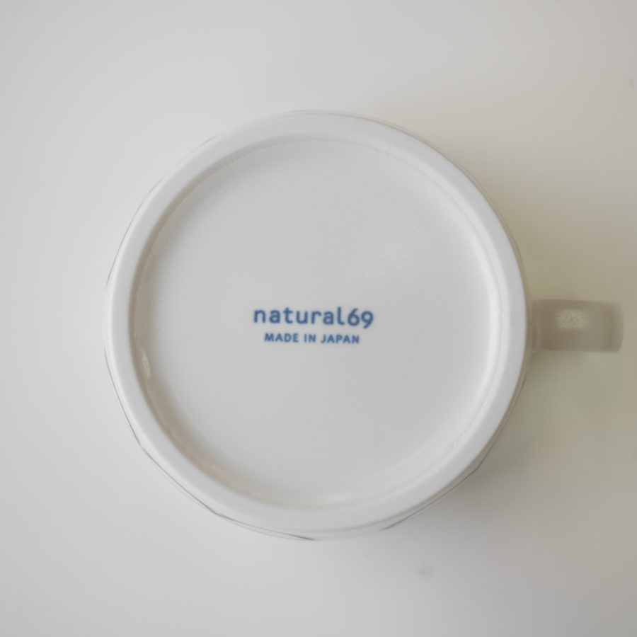 natural69 ナチュラルロック スチールライン スープカップ レンコン 波佐見焼