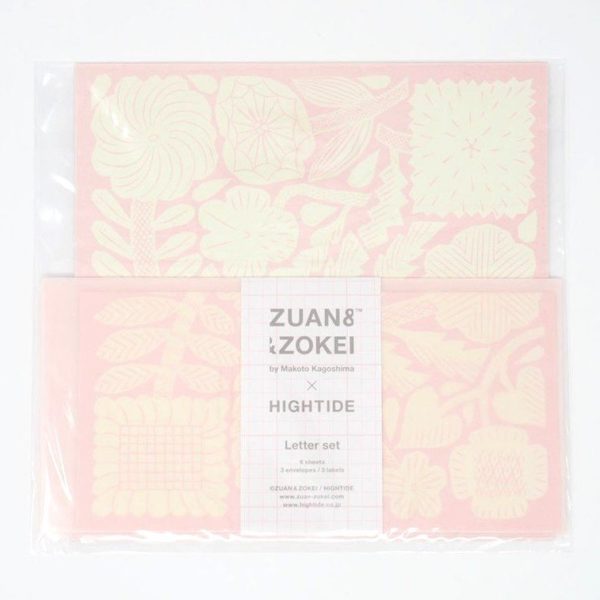 ZUAN&ZOKEI Letter Set レターセット ピンク