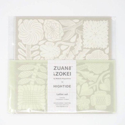 ZUAN&ZOKEI Letter Set レターセット ベージュ