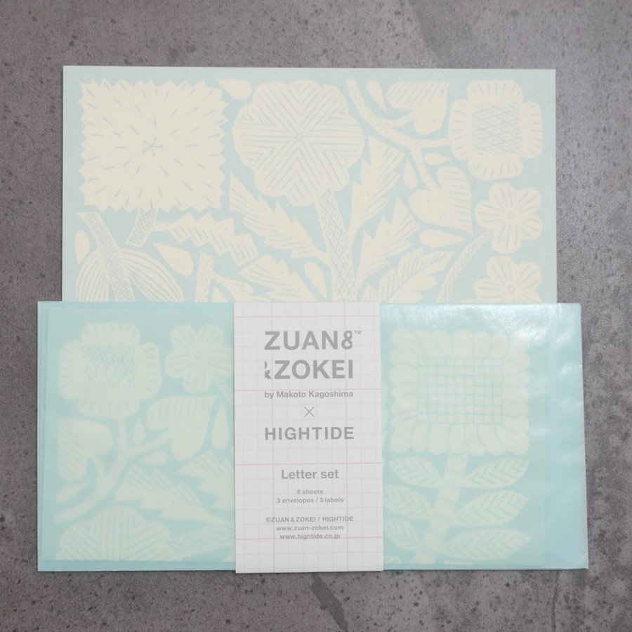 ZUAN&ZOKEI Letter Set レターセット ミント