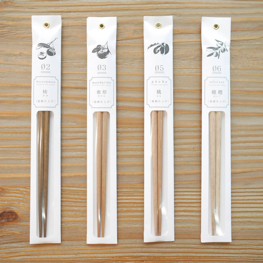 tetoca 手にとる果実 (箸) 日本製