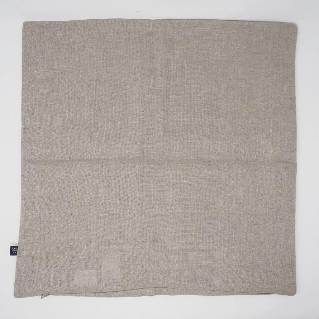 Fine Little Day クッションカバー SAUNA 刺繍&プリント 45 × 45cm