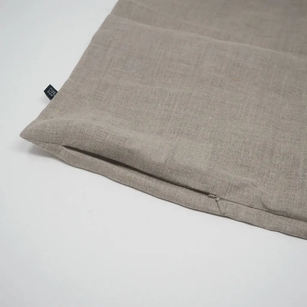 Fine Little Day クッションカバー SAUNA 刺繍&プリント 45 × 45cm