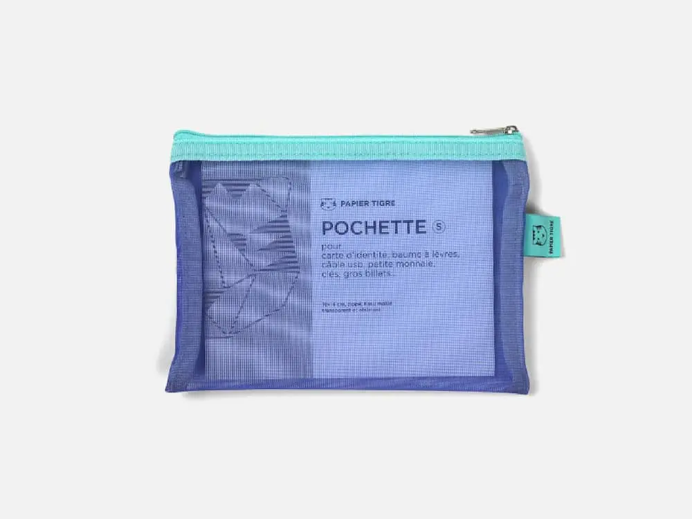 PAPIER TIGRE パピエ ティグル メッシュポーチ A6サイズ