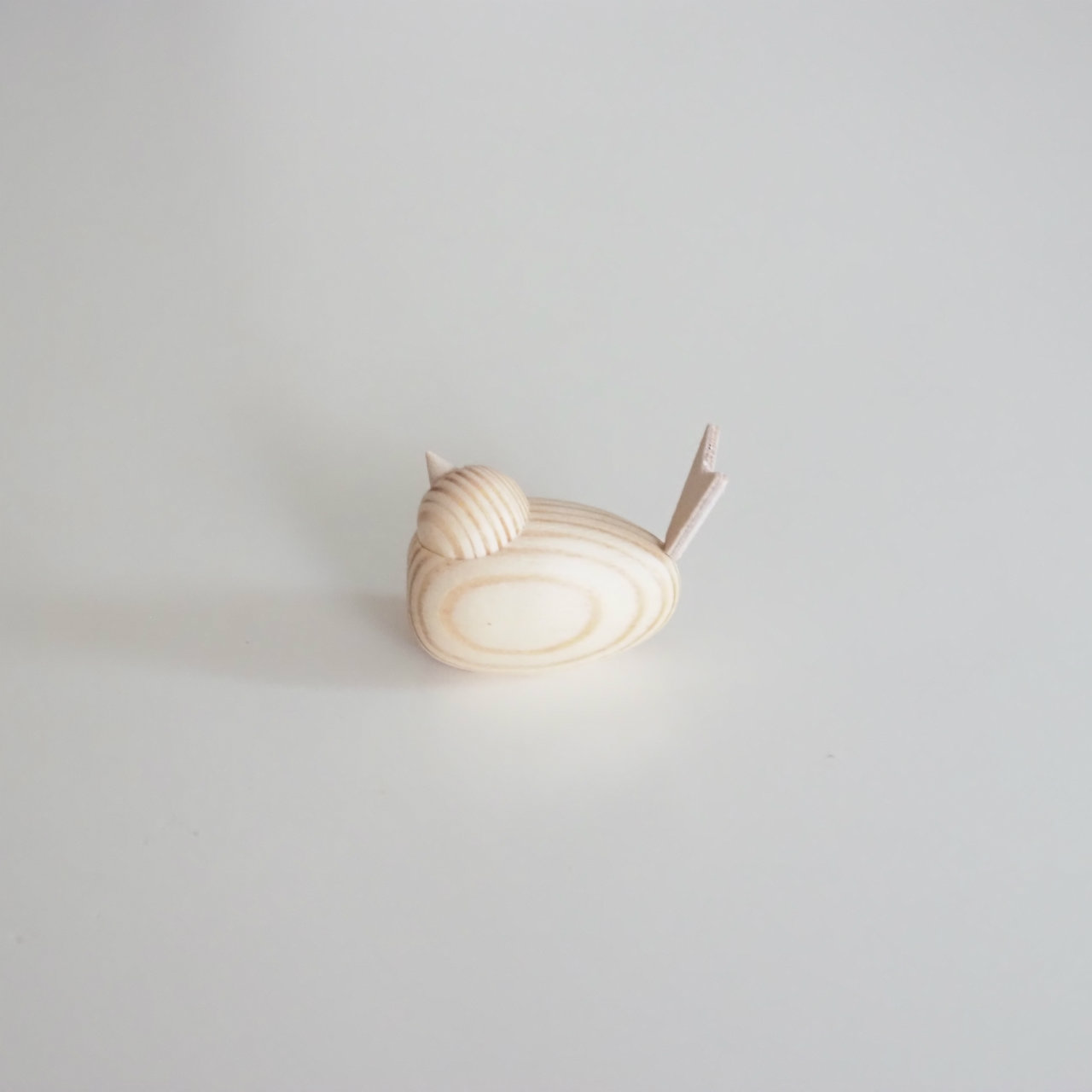 Larssons tra ラッセントレ 木製バード オブジェS ナチュラル