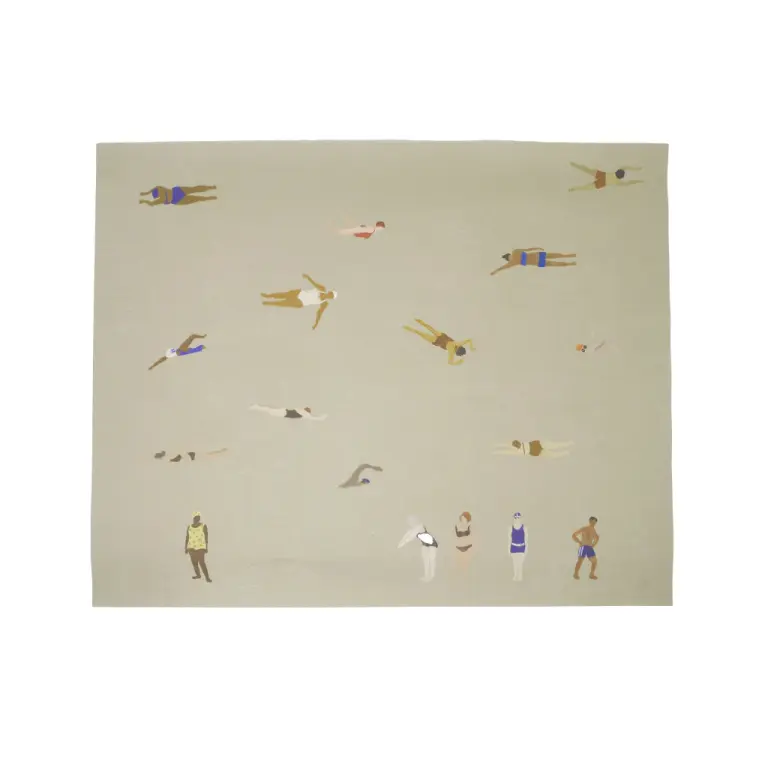 Fine Little Day ポスター SWIMMERS 50 × 40 cm