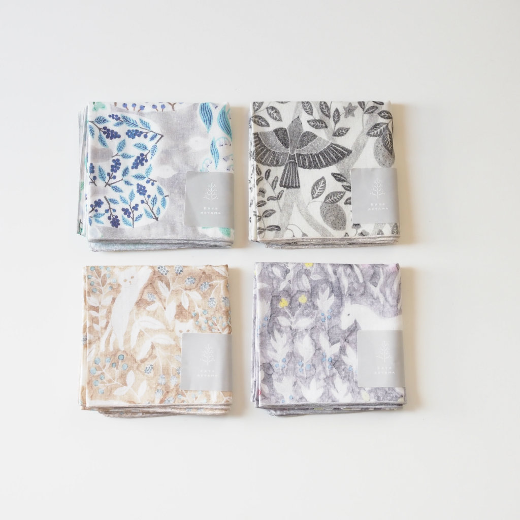 kayoko aoyama 青山佳世 ガーゼハンカチ