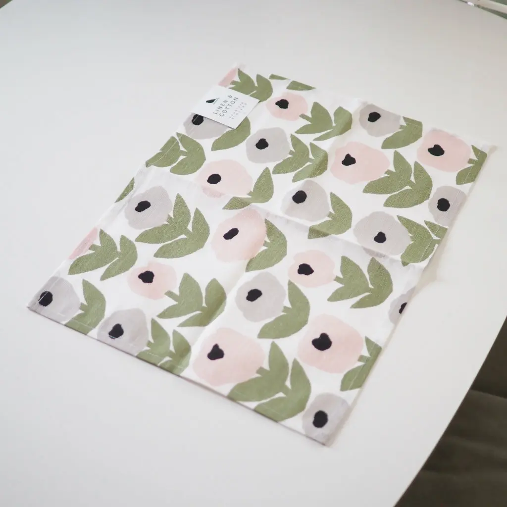 kauniste カウニステ プレイスマット Flora グレー