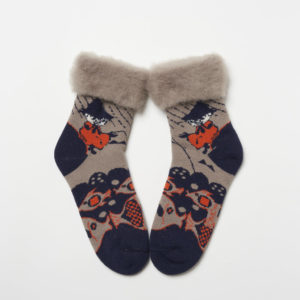 FROM F MOOMIN（フィンランド製モコモコソックス）スナフキン kalastus / 釣り