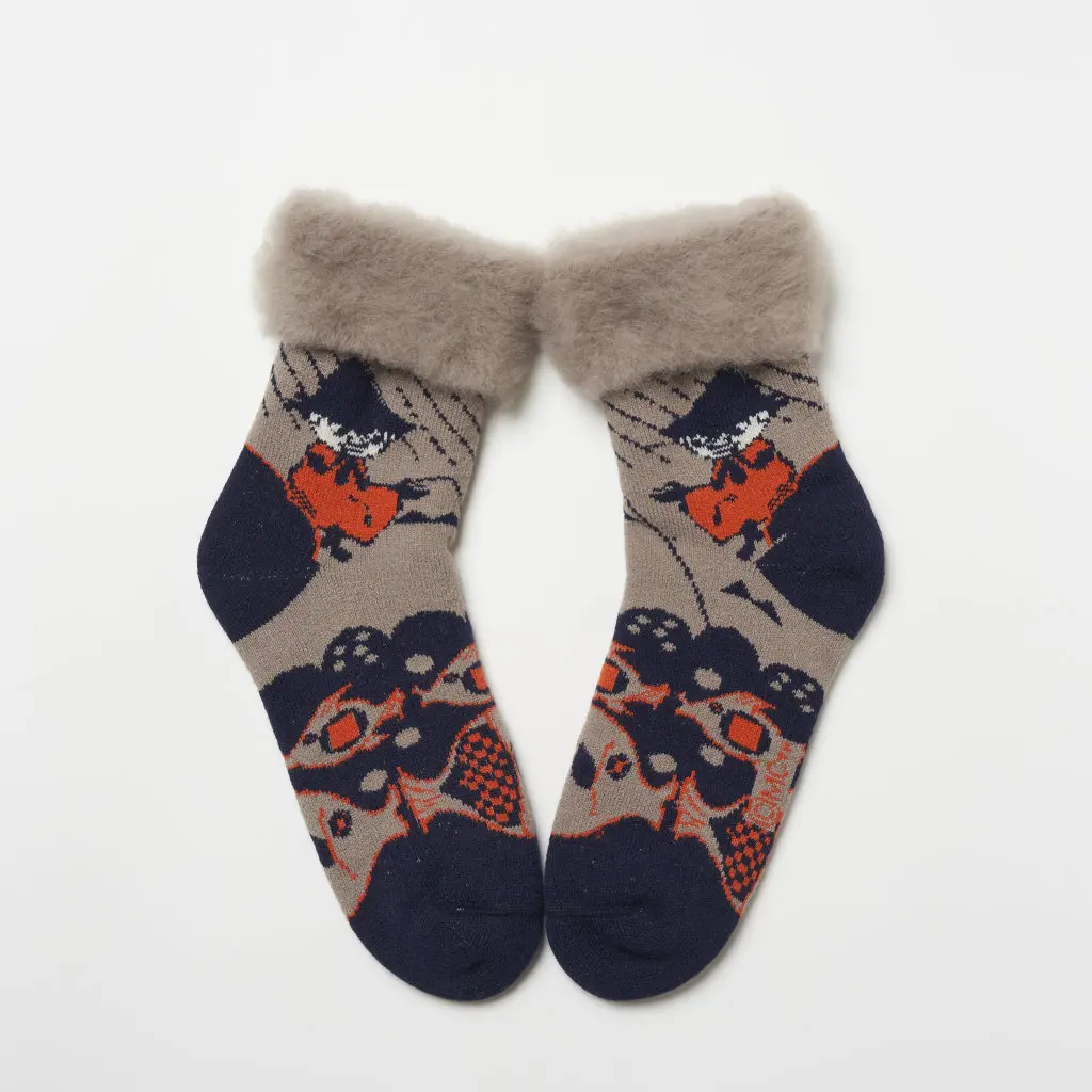 FROM F MOOMIN（フィンランド製モコモコソックス）スナフキン kalastus / 釣り