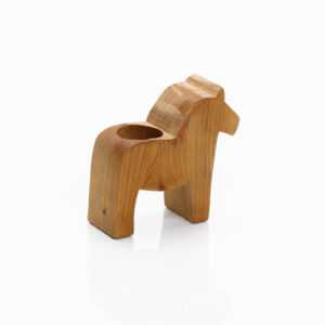 skandinavisk hemslojd  木製キャンドルスタンド ダーラヘスト