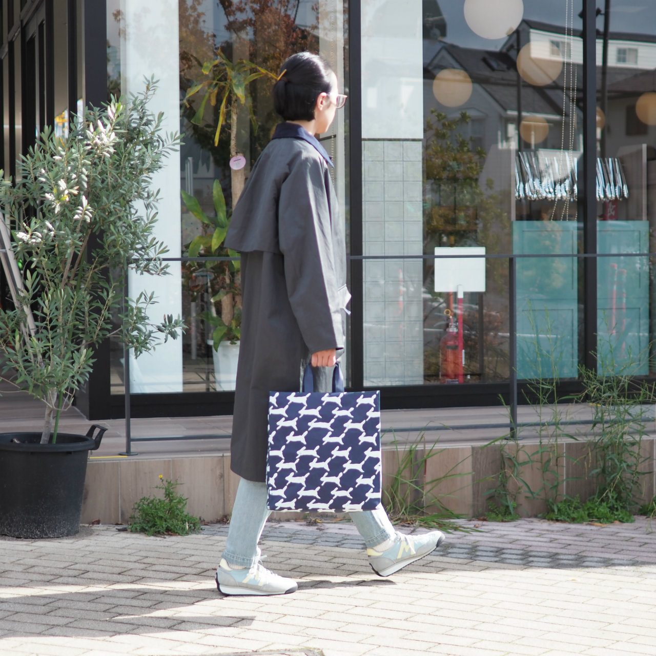 Midi Umi ハンティングロングコート