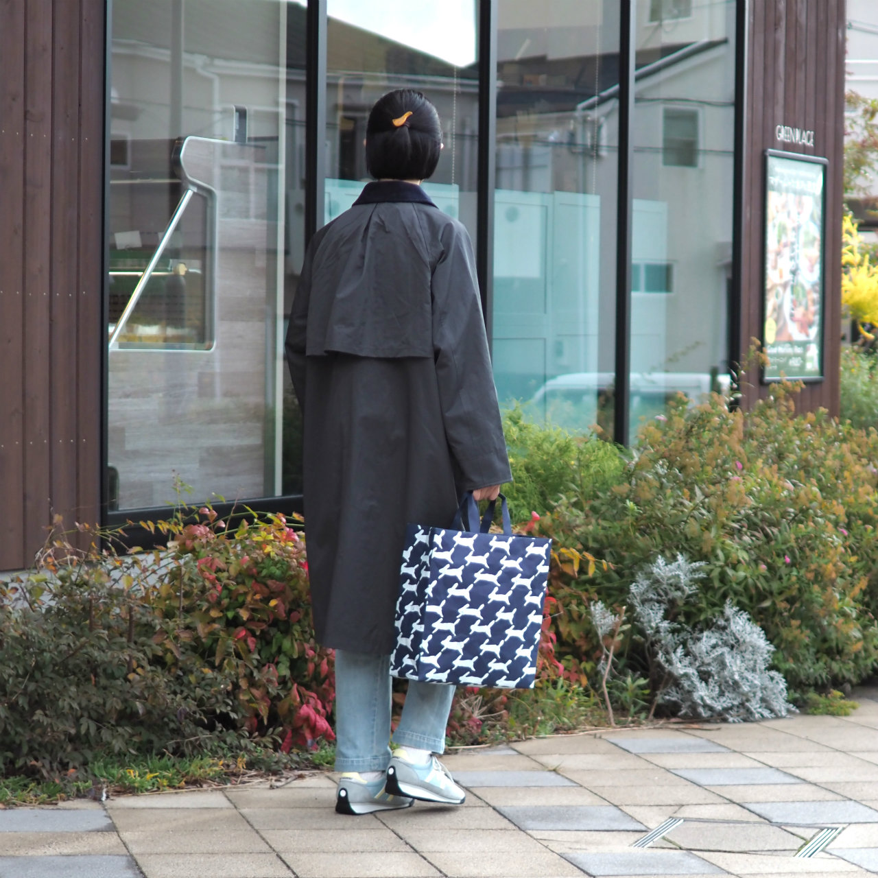 Midi Umi ハンティングロングコート