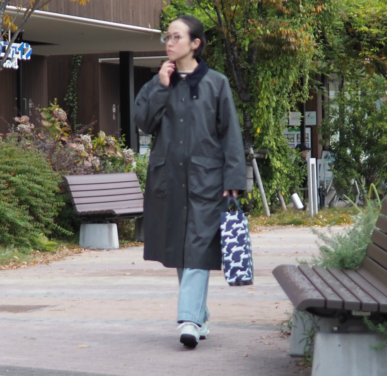 Midi Umi ハンティングロングコート