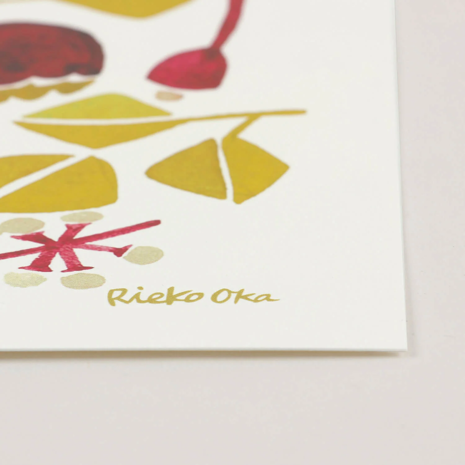 アートポスター 200×200mm The Forest of Squirrels（リスノモリ ）a good view