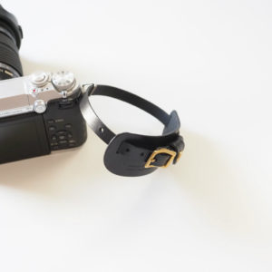 カメラハンドストラップ ブラック