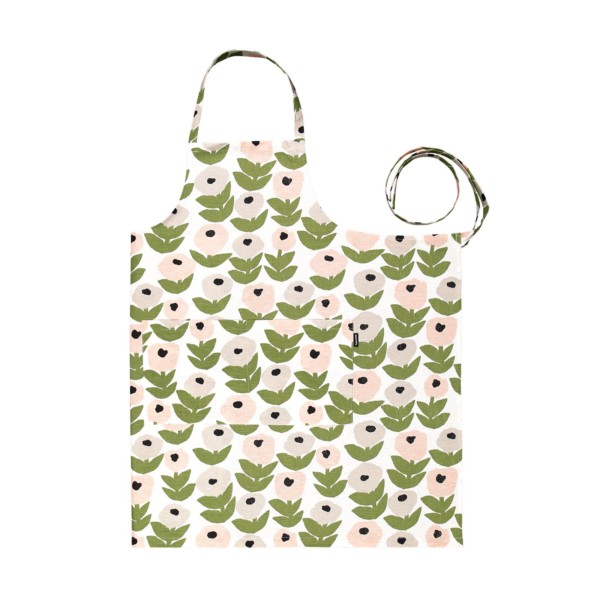 kauniste カウニステ エプロン Flora グレー