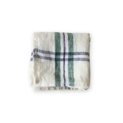 lino e lina ハンカチ アリーズ グリーン