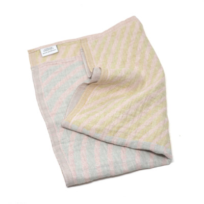 METSÄLAMPI タオル 46x70cm rose-grey-lime(LAPUAN KANKURIT ラプアンカンクリ)