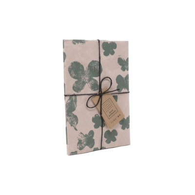 mina perhonen SIWA ブックカバー 文庫本サイズ memoria ダークピンク