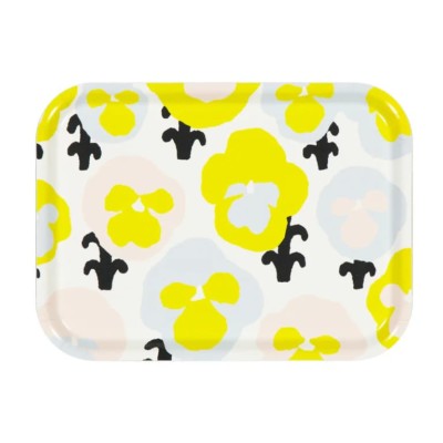kauniste カウニステ トレー Orvokki Yellow